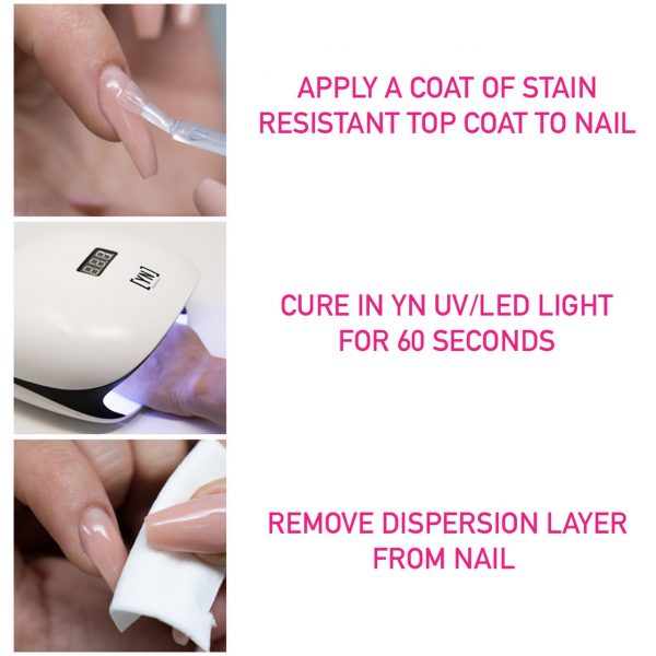 10ml Stain Resistant Top Coat Gel - Image 3