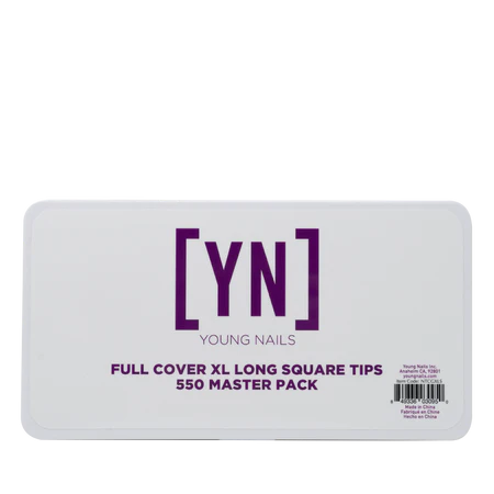 Full Cover XL Long Square Tips 550 Master Pack